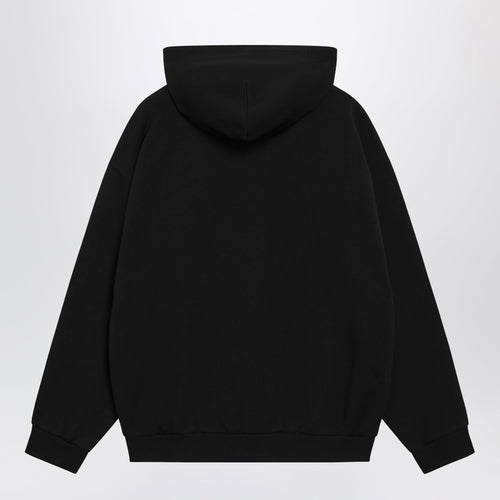 Balenciaga Zip-Up Hoodie Dream Surfer In Cotton Fleece Black Women