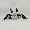 Halloween Glow-in-the-Dark Skeleton Bat Plush Toy